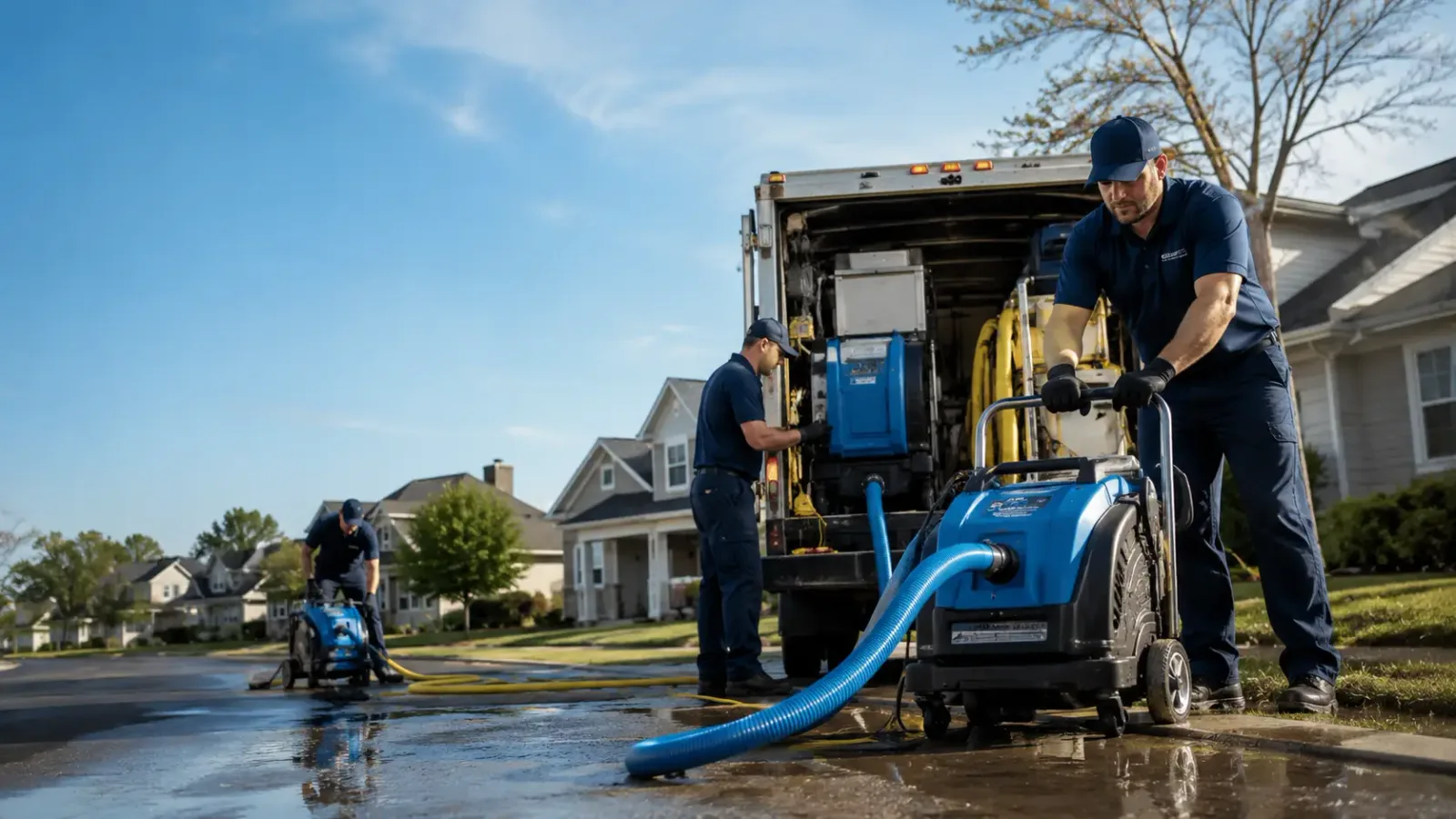 Flood Damage Cleanup in Lawn, PA